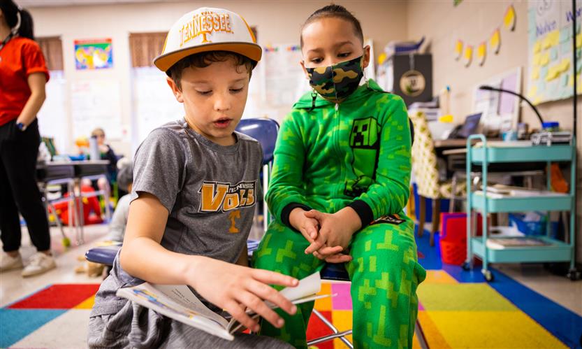 Longview Elementary students